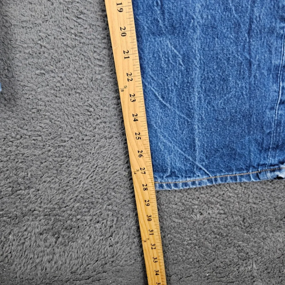 Levis 501 Mens Blue Jeans 40x30 Original Fit Button Fly Medium Wash‎ 00501-0000
